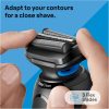 Braun Series 5 Elektromos Borotva Precíziós Trimmerrel, Vízálló, Kék