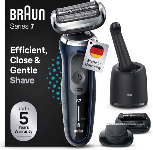 Braun Series 7 Elektromos Borotva 360° Flex Tisztítóállomással