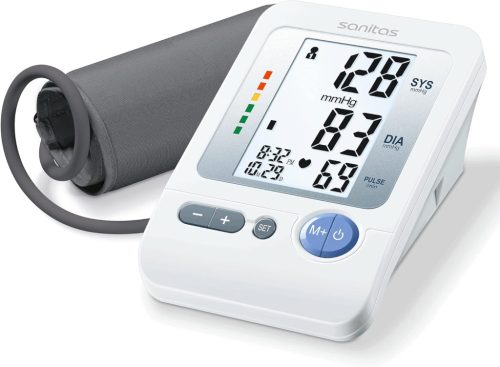 Sanitas SBM 21 felkaros vérnyomásmérő automata méréssel