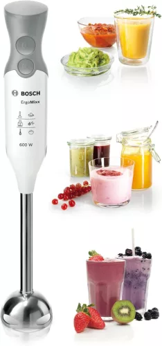 Bosch ErgoMixx MSM66110 kézi mixer 600W turbot funkcióval fehér/szürke