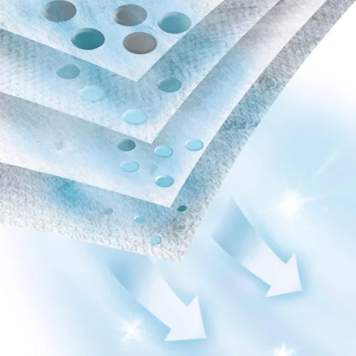 Bosch PowerProtect porszívó porzsákok, 4 db, 99,9%-os finompor-szűrés, 50%-kal hosszabb élettartam