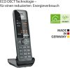 Gigaset COMFORT 520HX - Vezeték nélküli telefon, 2,2" kijelző, titán-fekete