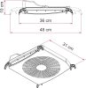 Fiamma Turbo-Kit 12V Fehér Ventilátor