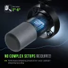 FIFINE Amplitank K688 Dinamikus Mikrofon XLR/USB