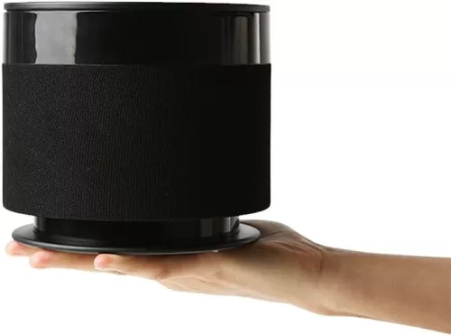 Swisstone Dotbox 1 Bluetooth Hangszóró, 15 W RMS, 2×2600 mAh Akkumulátor, 360° Surround Hangzás, Echo Dot Kompatibilis, IPX4, Fekete