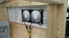 TITAN TTC-SC22 Lakókocsi Hűtő Dupla Ventilátor, 12V DC, 5.76W, 500–2600 RPM, 3000 L/perc, 28 dB, IP55, Kétgolyós Csapágy, Időzítő, Fordulatszám Szabályzó