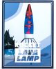 thumbsUp! Retro Rakéta Lámpa Alumínium 1.2 kg