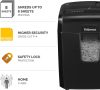 Fellowes Powershred 8C személyes iratmegsemmisítő, 8 lapos, keresztvágású, fekete