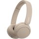 Sony WH-CH520C.CE7 Vezeték nélküli Bluetooth fejhallgató, 50 órás üzemidővel, Cappuccino/Beige