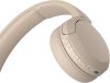 Sony WH-CH520C.CE7 Vezeték nélküli Bluetooth fejhallgató, 50 órás üzemidővel, Cappuccino/Beige