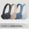 Sony WH-CH520C.CE7 Vezeték nélküli Bluetooth fejhallgató, 50 órás üzemidővel, Cappuccino/Beige