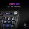 Mars Gaming MKREVOES Gaming Billentyűzet, USB-A, H-Mech Hibrid Kapcsolók, TKL Numerikus Blokkal, Retro RGB LED Világítás, Fekete