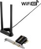 ASUS PCE-AXE59BT WiFi6 6E AX5400 PCI-E Adapter 2 Antennával