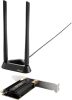 ASUS PCE-AXE59BT WiFi6 6E AX5400 PCI-E Adapter 2 Antennával