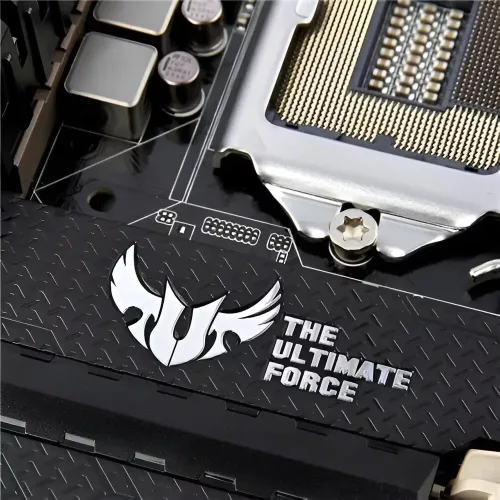 ASUS GRYPHON ARMOR KIT TUF Burkolat, LGA1150, DDR3, TUF Thermal Armor, TUF Fortifier Acél Hátlap, Hátsó I/O Ventilátor, Hőérzékelő Szenzor, Fekete