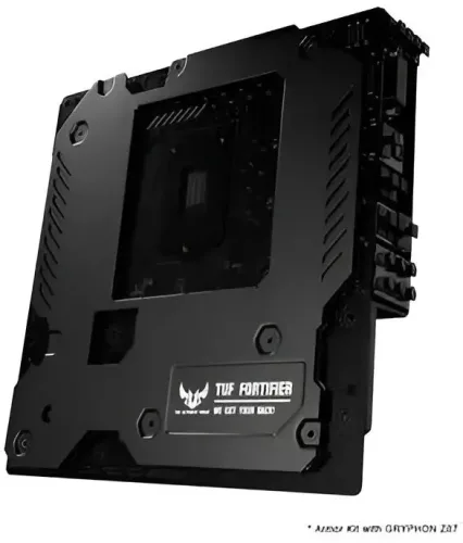 ASUS GRYPHON ARMOR KIT TUF Burkolat, LGA1150, DDR3, TUF Thermal Armor, TUF Fortifier Acél Hátlap, Hátsó I/O Ventilátor, Hőérzékelő Szenzor, Fekete