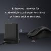 Zowie EC2-CW Vezeték Nélküli Gamer Egér, Aszimmetrikus Ergonomikus Design, 2,4G Wireless, 400–3200 DPI, 125–1000 Hz, 5 Gomb, 24 Lépéses Görgő, USB-C, 70 h Üzemidő, Fekete