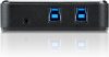 ATEN 2x4 USB 3.2 Gen1 eszközmegosztó kapcsoló, fekete