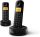 Philips D1602B Dupla Vezeték Nélküli Telefon 1.6" Kijelzővel
