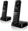 Philips D4752B DECT Vezeték nélküli Telefon 2 Készülékkel