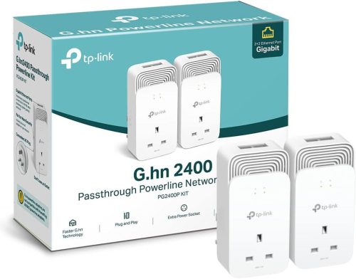 TP-Link PG2400PKIT 2400 Mbps G.hn Powerline Adapter