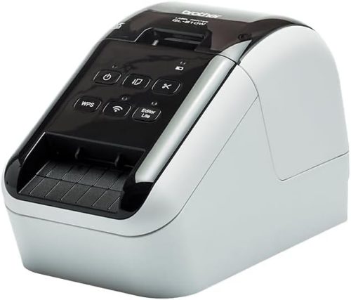 Brother QL-810WC Ultra-Gyors Címkenyomtató Wi-Fi-vel, Fekete