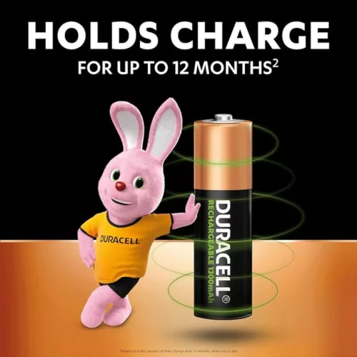 Duracell AA Akkumulátor 1300 mAh Újratölthető Elem, 8 Darab NiMH, 1.2 V, HR6/DC1500, STILO/MIGNON
