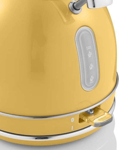 Swan Retro Vintage Design Elektromos Vízforraló 1.8L 3000W Sárga