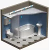 Fantronix 187 m³/h Magas Sebességű Fürdőszobai Szellőztető Ventilátor