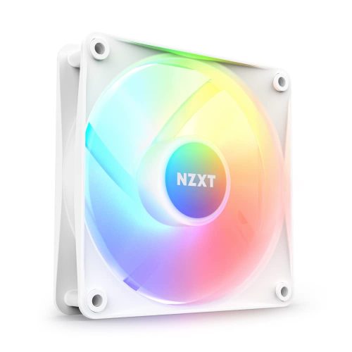 NZXT F120 RGB Core 120mm RGB ventilátor fehér