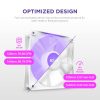 NZXT F120 RGB Core 120mm RGB ventilátor fehér