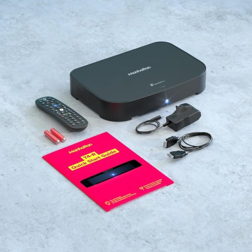 Manhattan T4-R 500GB 4K TV Felvevő Wi-Fi-vel