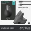 Logitech MX Vertical Ergonomikus Vezeték nélküli Egér 4000 dpi