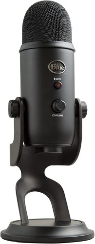 Logitech Blue Yeti USB Mikrofon - Fekete Színű Streaminghez és Podcastokhoz