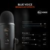 Logitech Blue Yeti USB Mikrofon - Fekete Színű Streaminghez és Podcastokhoz