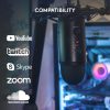 Logitech Blue Yeti USB Mikrofon - Fekete Színű Streaminghez és Podcastokhoz