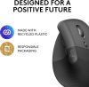 Logitech Lift Vertikális Ergonomikus Egér - Vezeték nélküli, Optikai, Jobbkezes