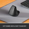 Logitech Lift Balkezes Ergonomikus Egér Bluetooth USB Vezeték nélküli