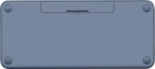 Logitech K380 Multi-Device Bluetooth Billentyűzet Mac-hez, QWERTZ, 3 Eszköz Easy-Switch, Multimédia Gombok, 2×AAA, 24 Hónap Üzemidő, Kék