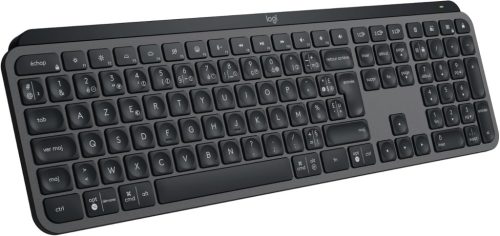 Logitech MX Keys S Vezeték nélküli Billentyűzet USB-C, Bluetooth, AZERTY