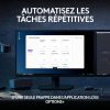 Logitech MX Keys S Vezeték nélküli Billentyűzet USB-C, Bluetooth, AZERTY