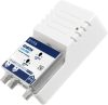 EDISION LIA-200 beltéri TV antenna erősítő UHF/VHF, állítható 12-24 dB, 104 dBmV, 5G LTE szűrővel
