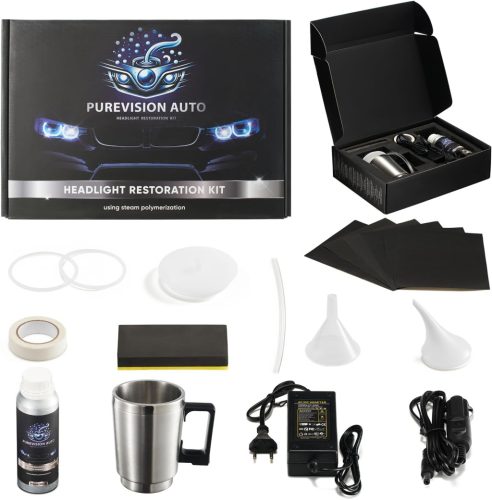 PureVision Auto 200 ml Professzionális Fényszóró Felújító Készlet