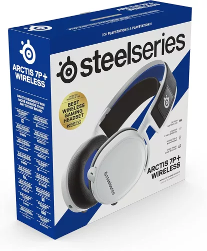 SteelSeries Arctis 7P+ Vezeték Nélküli Gamer Fejhallgató 30 órás üzemidővel