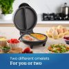 Elite Gourmet 750W tapadásmentes omlettkészítő
