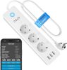 NOUS 15A WiFi Okos Elosztó USB Hubbal és Elektromos Mérővel