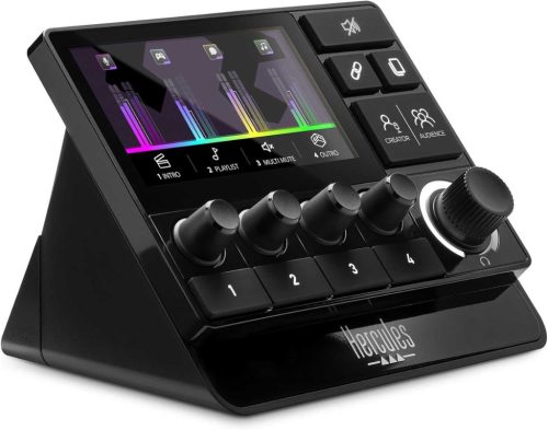 Hercules Stream 200 XLR Pro Hangvezérlő Fejlett Streamelőknek