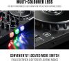 Numark Party Mix DJ Controller LED fényekkel, 2 deckkel és beépített audio interfésszel