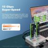 MAIWO K3016CL M.2 SSD és SD Kártya Másolóállomás USB-C 10Gbps-szal