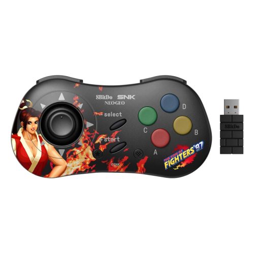 8Bitdo NEOGEO Vezeték Nélküli Kontroller Windows, Android és NEOGEO mini - Mai Shiranui Kiadás